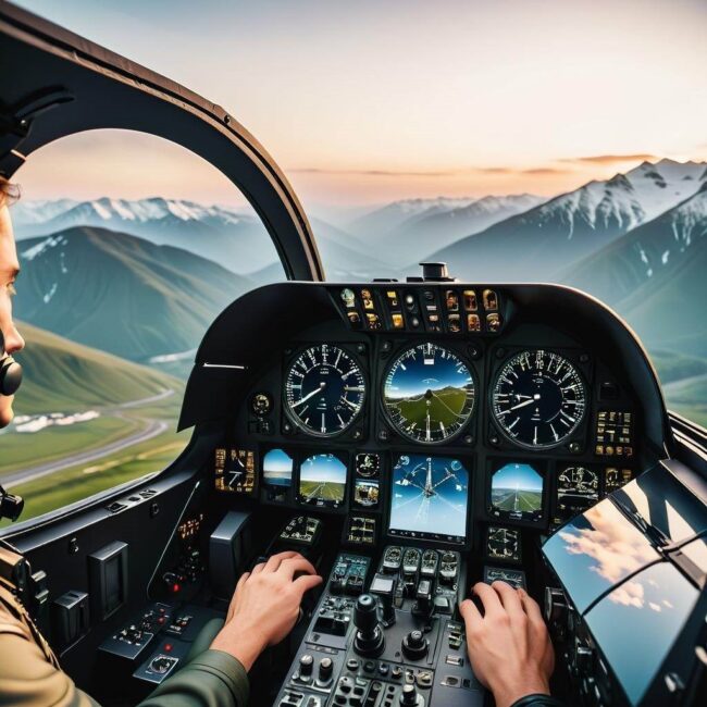 Symulator lotu dla dzieci